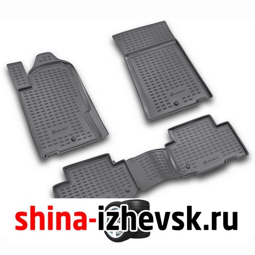 Коврик Autofamily коврик в салон полиуретановый черный для SSANGYONG Rexton II 2006- в Ижевске